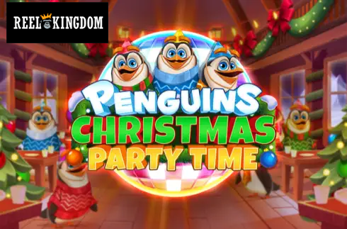 Penguins Christmas Party Time
